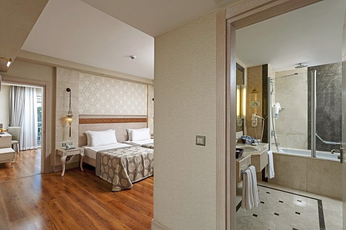 Güral Premier Belek - Wohnbeispiel Familienzimmer Deluxe (Zimmercodierungen FD1, FD2 & FD3)