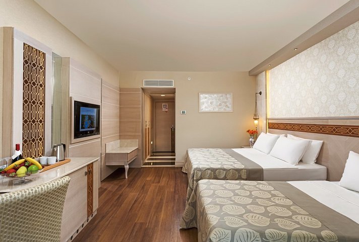 Güral Premier Belek - Wohnbeispiel Deluxe Zimmer (Zimmercodierung DD1)