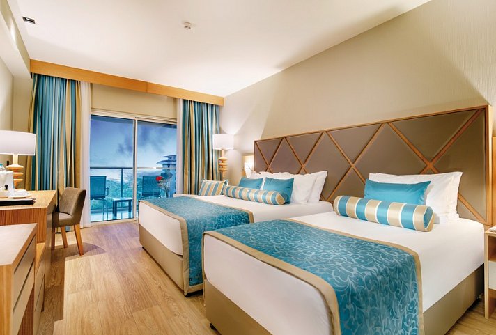 Papillon Ayscha - Wohnbeispiel Doppelzimmer Landblick (Zimmercodierungen DBL & DCL)