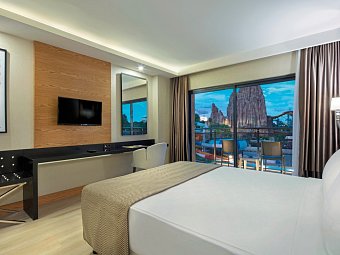 Aydinbey Queen's Palace & Spa - Wbsp. Doppelzimmer Poolblick (Zimmercodierung DB2/DC2)