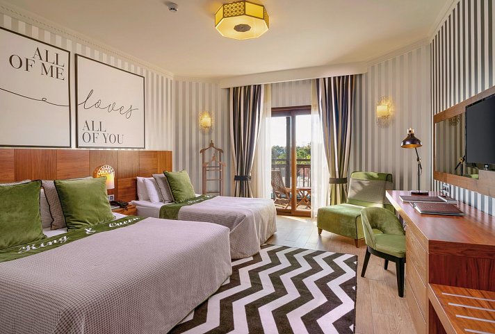 Selectum Family Resort Belek - Wohnbeispiel Doppelzimmer (Zimmercodierungen DB1, DB2, DC1 & DC2)