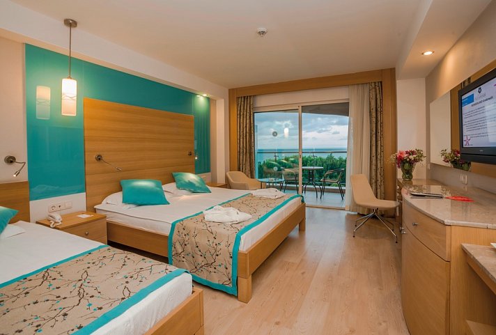 Oleander Beach Resort - Wohnbeispiel Doppelzimmer Superior Meerblick (Zimmercodierung DSM)