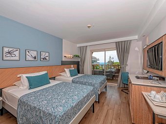Oleander Beach Resort - Wohnbeispiel Doppelzimmer Meerblick (Zimmercodierung DBM)