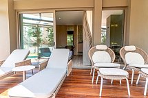 Sentido Serra Resort - Beispiel Terrasse Doppelzimmer Swim-Up (Zimmercodierung DBQ)