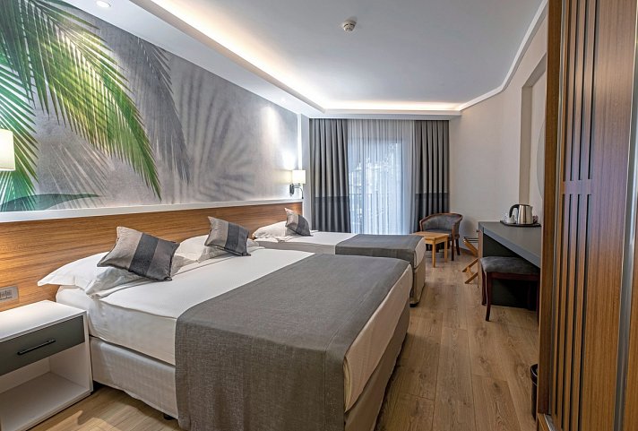 Alba Resort - Wohnbeispiel Doppelzimmer Meerblick (Zimmercodierungen DBM, D1L, DB3 & FDL)