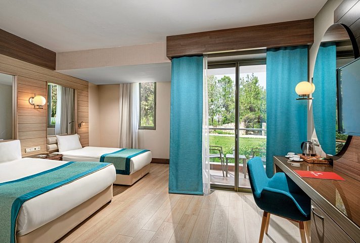 Kaya Side - Wohnbeispiel Doppelzimmer Landblick (Zimmercodierungen DBL & DCL)