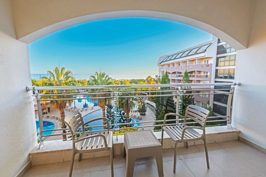 Vita Silva Hotel - Beispiel Balkon Familienzimmer Typ A (Zimmercodierung FB5)
