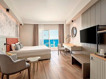 Seaden Sea Planet Resort & Spa - Wohnbeispiel Doppelzimmer Meerblick (Zimmercodierungen DBM, DCM, DFM & DC1)