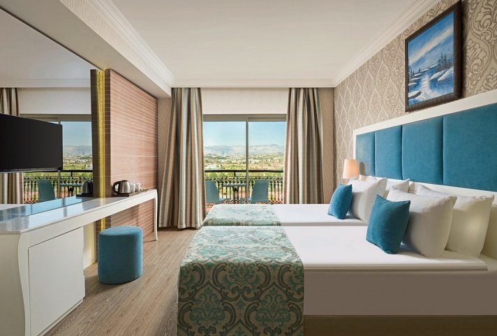 Asteria Bloom Side - Wohnbeispiel Doppelzimmer Landblick (Zimmercodierungen DBL & DCL)