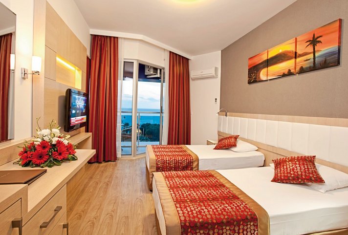 Gardenia - Wohnbeispiel Doppelzimmer (Zimmercodierungen DB1, DC1 & DE1)