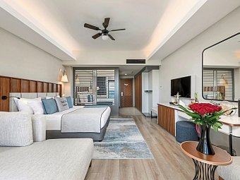 Seaden Quality Resort & Spa - Wohnbeispiel Doppelzimmer Landblick (Zimmercodierungen DBL & DCL)