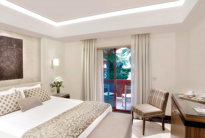 Ali Bey Park - Wohnbeispiel Doppelzimmer Superior Gartenblick (Zimmercodierungen DSG & DC2)