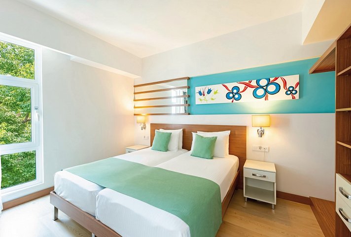 Calimera Side Resort - Wohnbeispiel Doppelzimmer (Zimmercodierungen DB1, DC1 & DBP)