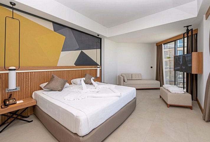 LRS Sorgun Akadia Luxury - Wohnbeispiel Doppelzimmer Luxury für Damen und Paare (Zimmercodierung DU1)