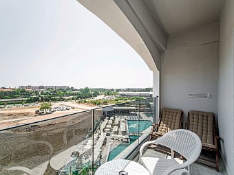 Side Moon Palace Hotel - Wohnbeispiel Doppelzimmer Superior Poolblick (Zimmercodierungen DSP & DC1)