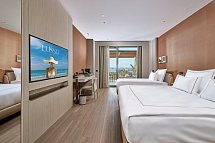 LUSSO Sorgun - Wohnbeispiel Doppelzimmer Superior Jacuzzi Meerblick (Zimmercodierungen DS1 & DC1)