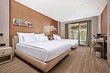 LUSSO Sorgun - Wohnbeispiel Doppelzimmer Superior Swim Up seitlicher Meerblick (Zimmercodierung USQ)