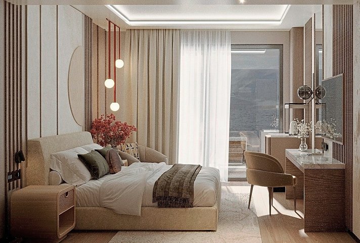 Seaden De Mar Resort & Spa - Modellbild Wohnbeispiel Doppelzimmer Swim-Up (Zimmercodierung DBQ)