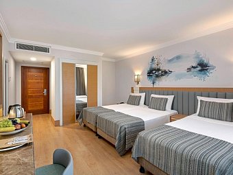 Limak Limra Hotel & Resort - Wohnbeispiel Doppelzimmer Meer- und Poolseite (Zimmercodierungen DBV, DC2 & DB1)
