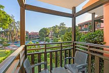 Limak Limra Hotel & Resort - Beispiel Balkon Doppelzimmer Meer- und Poolseite (Zimmercodierungen DBV & DC2)