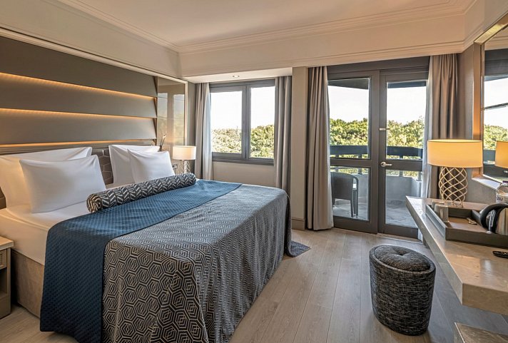 Balmy Foresta - Wohnbeispiel Doppelzimmer Gartenblick (Zimmercodierungen DBG, DCG & DBN)