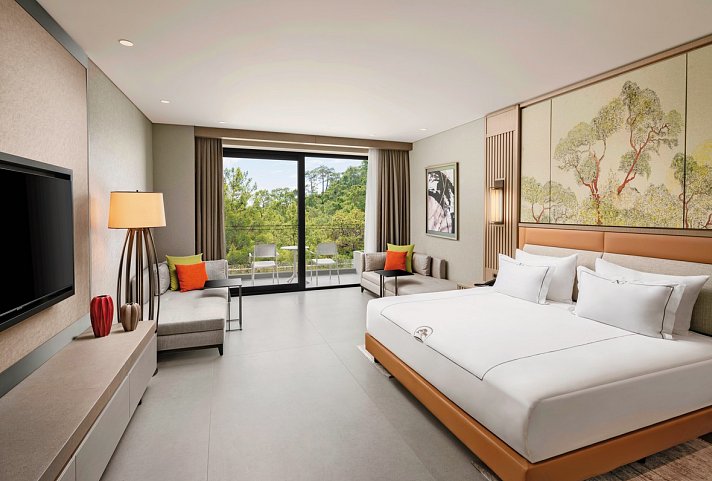 NG Phaselis Bay - Wohnbeispiel Doppelzimmer Deluxe Waldblick (Zimmercodierung DDL)