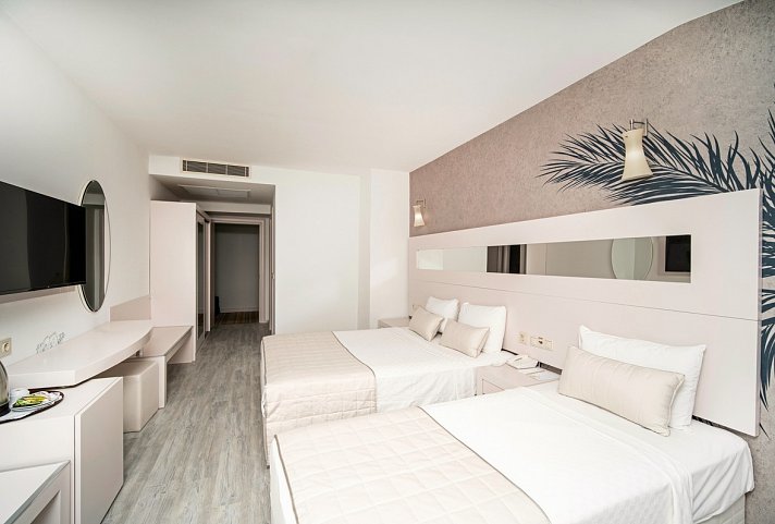 Sentido Lycus Beach - Wohnbeispiel Doppelzimmer Landblick (Zimmercodierungen DBL, DCL, DBM & DCM)