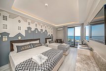 Aria Resort & Spa - Wohnbeispiel Doppelzimmer Meerblick (Zimmercodierungen DBM & DCM)