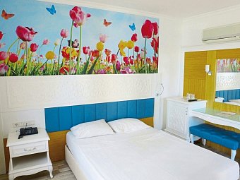 Eftalia Village - Wohnbeispiel Familienzimmer mit 2 Schlafräumen (Zimmercodierung FB2)