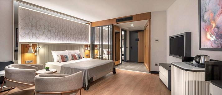 Mylome Luxury Hotel & Resort - Wohnbeispiel Doppelzimmer Landblick (Zimmercodierungen DBL & DCL)