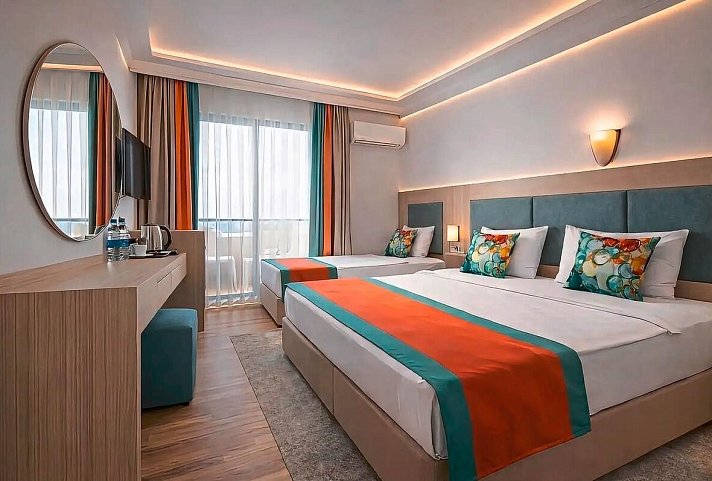 Nova Life Hotel - Modellbild Wohnbeispiel Doppelzimmer (Zimmercodierungen DBL, DCL, DBC, DCC, DBM, DCM & DGL)