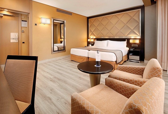 HCC St. Moritz - Wohnbeispiel Doppelzimmer Standard (Zimmercodierung DG1)