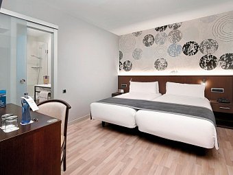 HCC Taber - Wohnbeispiel Doppelzimmer Standard (Zimmercodierung DG1)