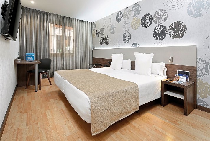 HCC Montblanc - Wohnbeispiel Doppelzimmer Standard (Zimmercodierung DG1)