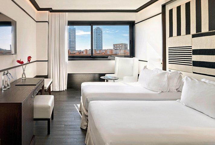 H10 Marina Barcelona - Wohnbeispiel Doppelzimmer Klassik BCN (Zimmercodierung DB1)