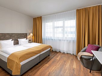 SORAT Hotel Berlin - Wohnbeispiel Pure Zimmer (Zimmercodierung DB1)