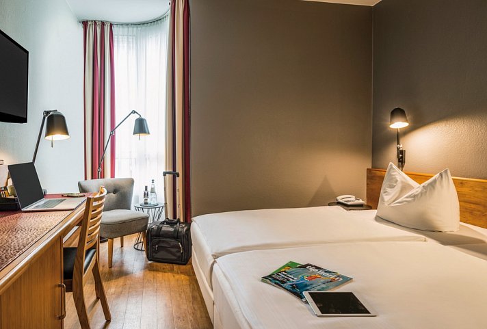 Mercure Hotel Berlin Zentrum - Wohnbeispiel Doppelzimmer (Zimmercodierung DB1)