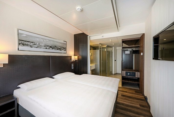 Park Inn by Radisson Berlin Alexanderplatz - Wohnbeispiel Doppelzimmer Standard (Zimmercodierung DG1)