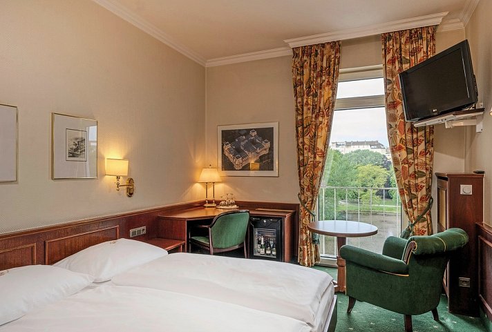 Hotel Seehof Berlin - Wohnbeispiel Doppelzimmer Standard (Zimmercodierung DG1)