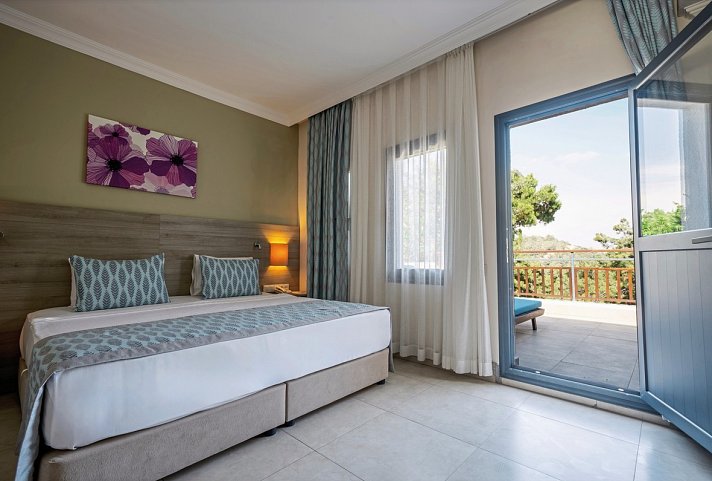 Bodrum Park Resort - Wohnbeispiel Doppelzimmer Club (Zimmercodierung UL1)