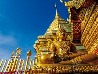 Nord-Thailand mit Goldenem Dreieck (Gruppenreise ohne Bangkok) - Chiang Mai, Wat Phra That Doi Suthep