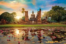 Nord-Thailand mit Goldenem Dreieck (Gruppenreise ohne Bangkok) - Wat Mahathat Tempel, Sukothai