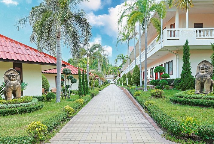 Thai Garden Resort - Wohnbeispiel Deluxe Bungalow (Zimmercodierung BD1)