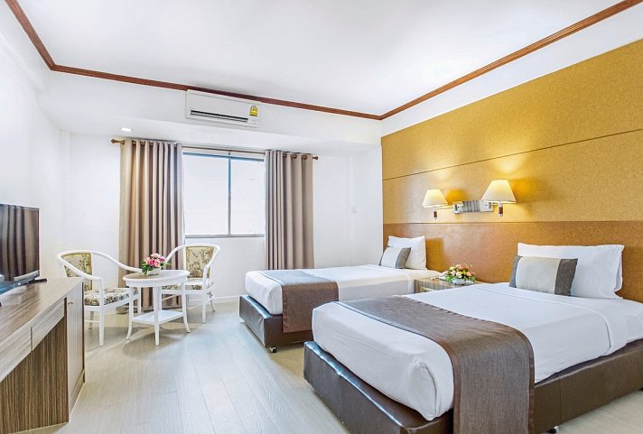 The Beverly Hotel Pattaya - Wohnbeispiel Deluxe (Zimmercodierung UD1)