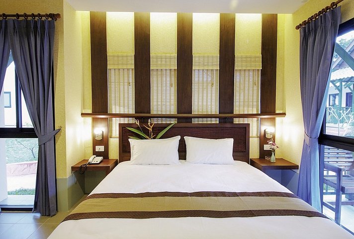Pattaya Garden Resort - Wohnbeispiel Standard Bungalow (Zimmercodierung BG1)