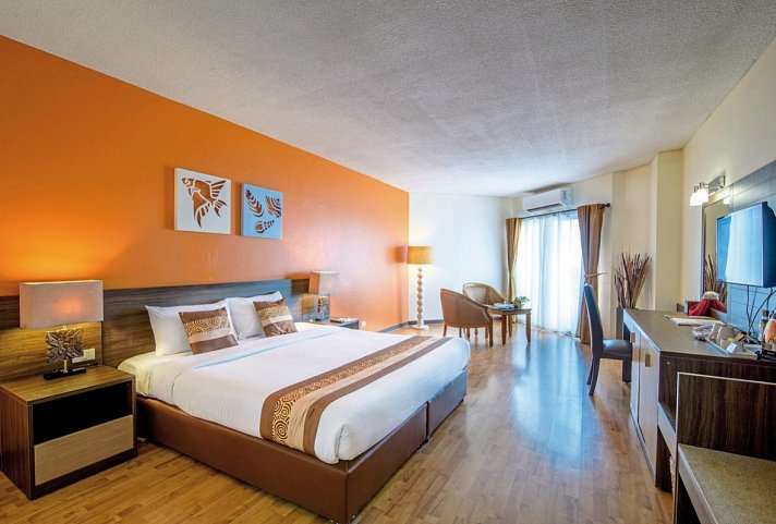 Golden Beach Cha Am Hotel - Wohnbeispiel Deluxe Sea View (Zimmercodierung UDM)