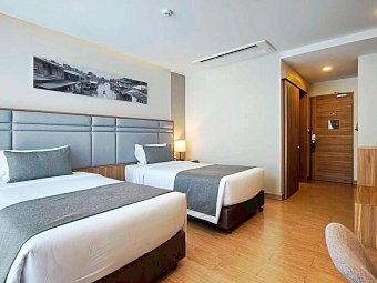 Canalis Suvarnabhumi Airport Hotel - Wohnbeispiel Deluxe (Zimmercodierungen UD1 & UDP)