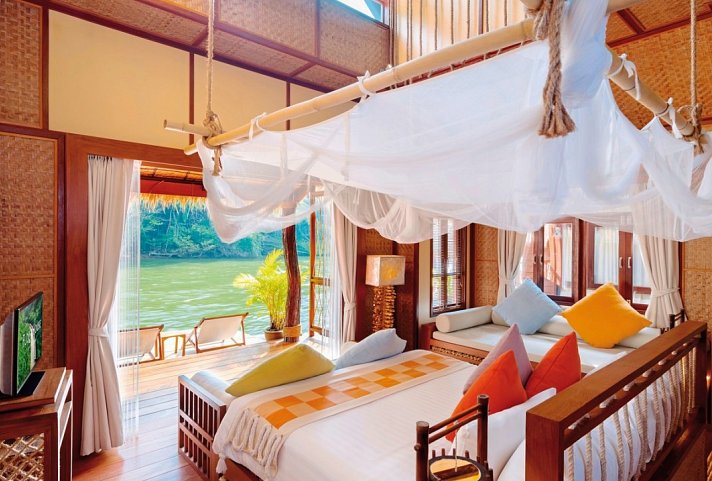 River Kwai hautnah (Gruppenreise) - The Float House River Kwai