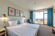 Sol Nessebar Resort - Wohnbeispiel Doppelzimmer Meerblick (Zimmercodierungen DBM, DCM & D4M)