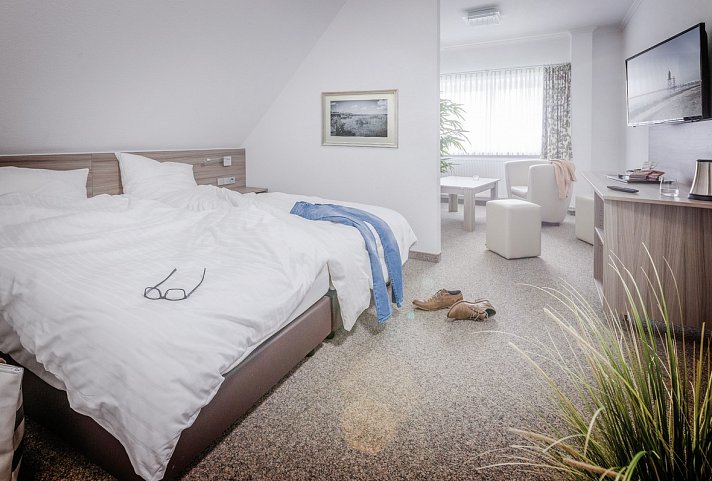 Cuxland Hotel - Wohnbeispiel Doppelzimmer (Zimmercodierung DB1)